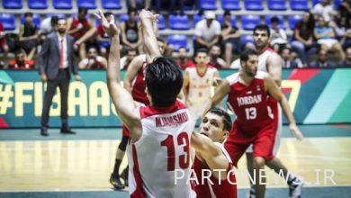 Basketball Asia Cup  Statistics of the match between Iran and Jordan/ another game in the quarter finals