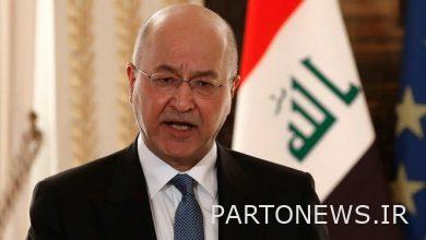 Barham Saleh's reaction to the entry of protesters into the Iraqi parliament