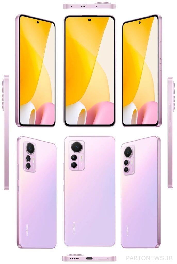 Release of official renders of Xiaomi 12 Lite 5G