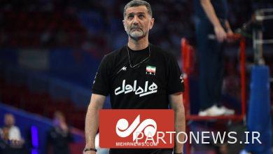 Revealing the strange salary of the head coach of Iran's national volleyball team - Mehr News Agency | Iran and world's news