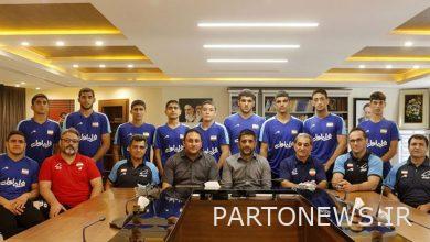 Meeting of Alireza Dabir with the members of the junior freestyle wrestling team - Mehr news agency Iran and world's news