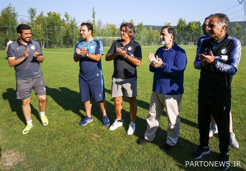 Mustafa Ajurlo, Esteghlal football team,