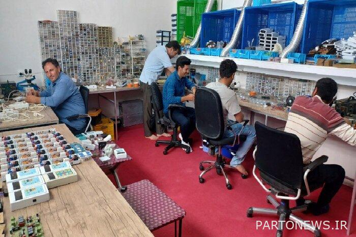 Cultivation of saffron and production of electronic components with the efforts of entrepreneur Chaharborji