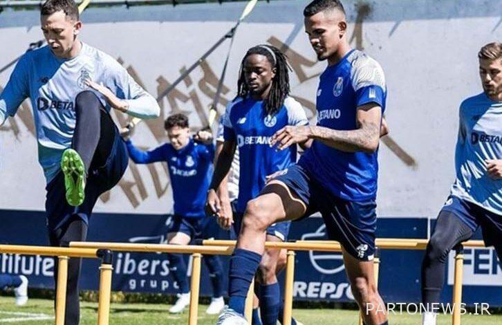The beginning of Porto training in the absence of Mehdi Tarimi