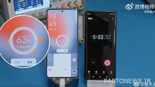 نسخه نمایشی شارژ سریع iQOO 10 Pro 200W نسخه نمایشی شارژ سریع iQOO 10 Pro 200W
