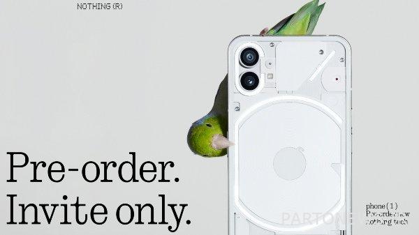 Nothing Phone (1) پیشسفارش اکنون برای همه در دسترس است Nothing Phone (1) پیشسفارش اکنون برای همه در دسترس است