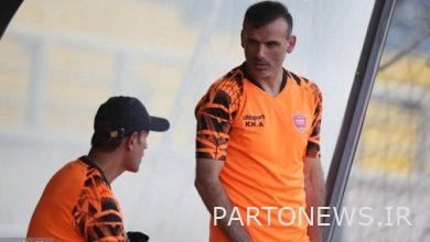 Seyed Jalal's assignment to sit on the Persepolis bench was determined