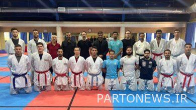 The presence of the Secretary of the Supreme Council of Free Zones in the practice of the national karate team