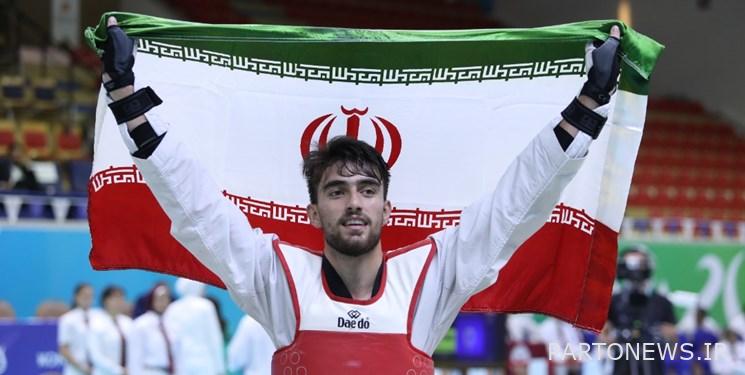 Games of Islamic countries The glow of Konya's fourth gold was around Bakhshi's neck