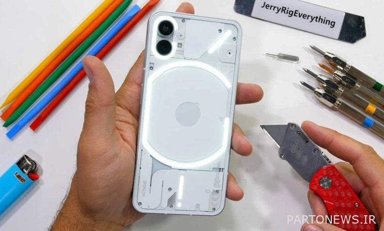 How does Noting Phone 1 perform in the resistance test? + Video