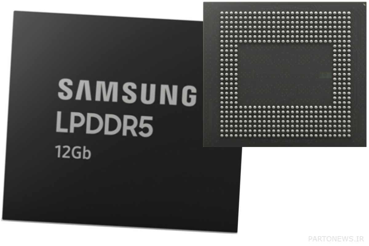 LPDDR5 RAM memory