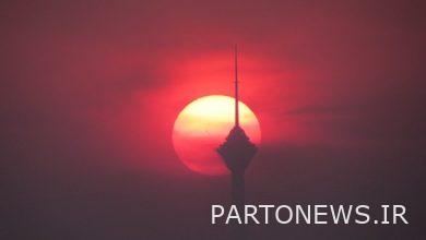 The turning off of the Milad Tower in the evening of the strangers of the martyrs of Karbala