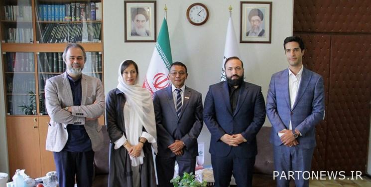 The UNICEF representative met with the CEO of Farabi and cooperated for the development of children's cinema