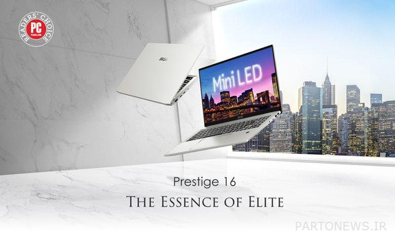 MSI تكشف عن لابتوب Prestige 16 بمعالج Alder Lake-P