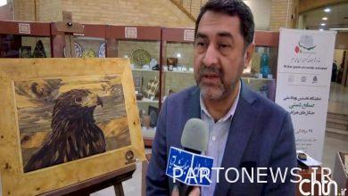 A conversation with the deputy head of traditional arts and crafts of the General Directorate of Cultural Heritage of Gilan province on the sidelines of the closing ceremony of the first national event of handicrafts of the Hyrkanian forests.