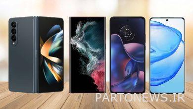 پرطرفدارترین گوشی های هوشمند هفته گذشته: iPhone 14 Pro Max، Samsung Galaxy Z Fold4، Xiaomi Mix Fold 2 و بیشتر