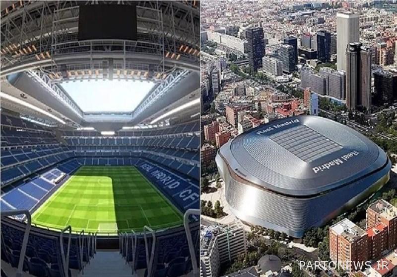 The astonishing progress of the Santiago Bernabéu stadium renovation ...