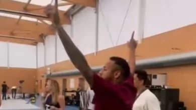 تماشا کنید: نیمار در زمین بسکتبال مهارت دیوانه وار نشان داد و اطرافیان را مات و مبهوت کرد |  اخبار فوتبال