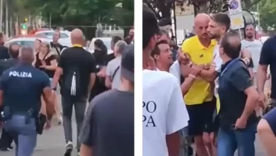 تماشا کنید: تعقیب ستاره یورو 2020 توسط پلیس پس از درگیری با هوادار متجاوز در عصبانیت |  اخبار فوتبال