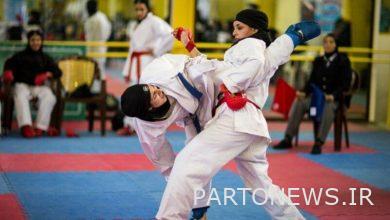 The team of Fars province won the women's Kyokushin karate tournament