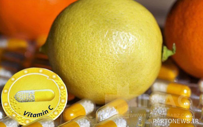 Vitamin C tablets for corona