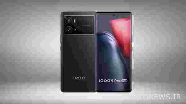 iQOO 9 Pro 5G (این دستگاه از شارژ بی سیم 50 واتی و شارژ بی سیم معکوس 10 واتی پشتیبانی می کند)