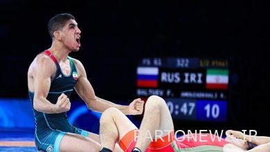Freestyle wrestling world championships The defeat of the world medalist against Amouzad