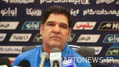 Mohajeri: There is no problem with our grass/ they stole 2 points from us;  We were not losers!