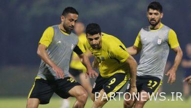 The time of the first practice of the national football team was determined by Queiroz