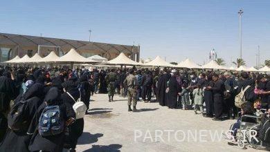 An Iraqi official announced the arrival of 44,000 Iranian pilgrims from the border of Mehran and Shalamcheh