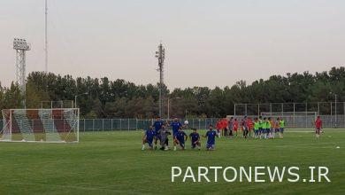 National team training report  Keyrosh's exclusive interview with two Esteghlals / Biranvand's interesting joy after winning the intra-team game + video and photos