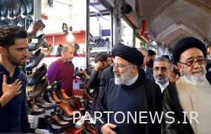 Judiciary » The head of the judiciary visited the shoe and carpet markets of Tabriz unannounced.