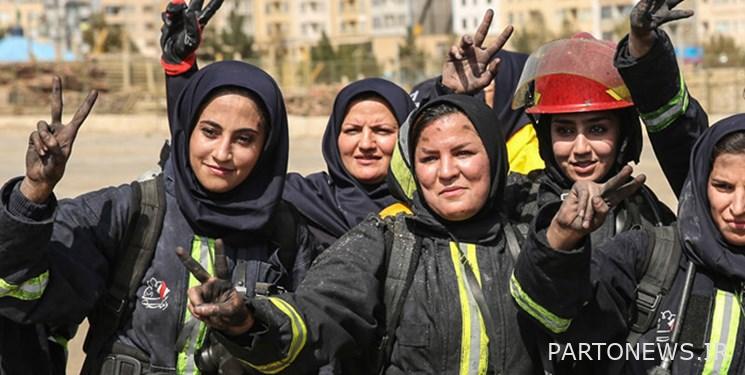 لأول مرة في طهران. تشارك رجال الإطفاء في العمليات منذ 7 أكتوبر