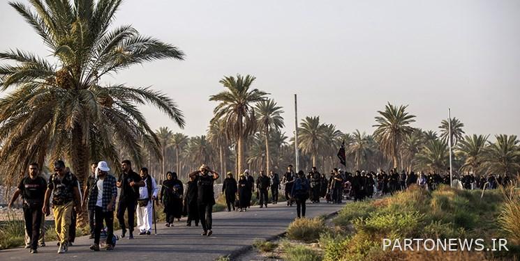 Round-the-clock services of Tehran municipal processions in Samarra