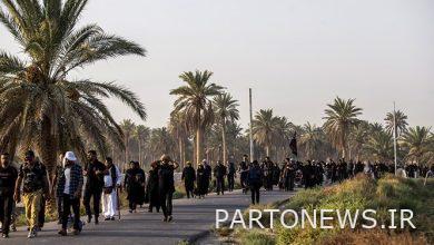 Round-the-clock services of Tehran municipal processions in Samarra