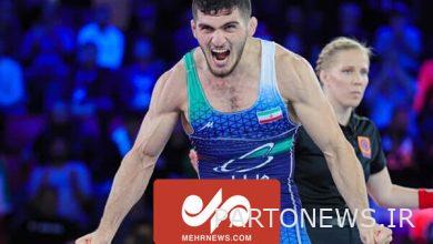 World championship freestyle wrestling / Nakhodi reached the finals - Mehr news agency  Iran and world's news