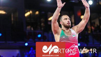 World champion freestyle wrestling / video of Amir Hossein Zare's victory and winning the bronze medal - Mehr news agency Iran and world's news