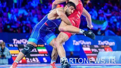 Iran's Azad wrestling won gold/ Derakhsh Qasimpour against the famous opponent of America - Mehr News Agency |  Iran and world's news