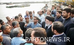 Judiciary » The head of the Judiciary made an intrusive visit to Bandar Abbas fishing wharf