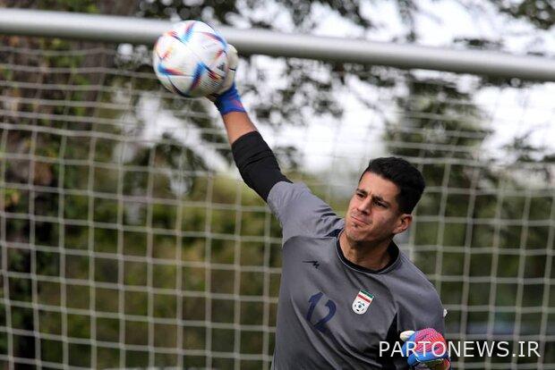لاعب يفتقد المنتخب الوطني بالتأكيد / يقفز من قفص الشبكة!