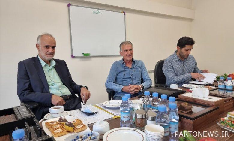 لقاء مديري اتحاد كرة القدم وتنظيم الدوري مع كارلوس كيروش