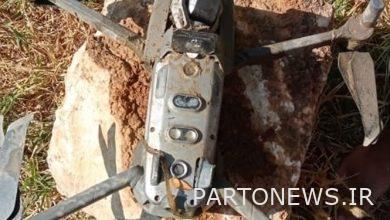 Zionist drone crash in Nablus+film