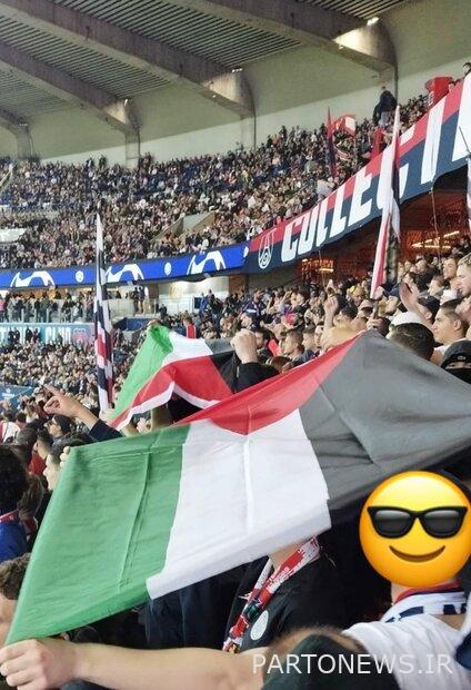 Support of Paris Saint-Germain fans to the Palestinian nation + pictures