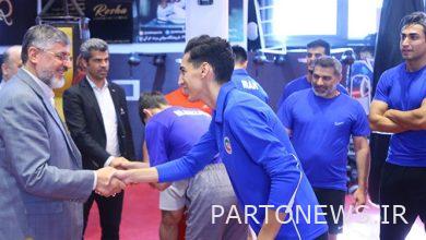 Poladgar visited the National Taekwondo team camp