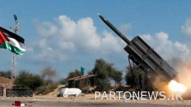Palestinian resistance missile test Fars news