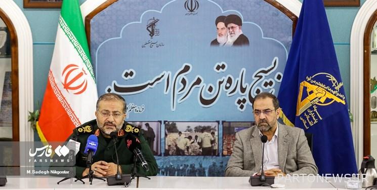 The opening ceremony of 110 counseling centers and 50 dignity neighborhoods was held in Basij organization