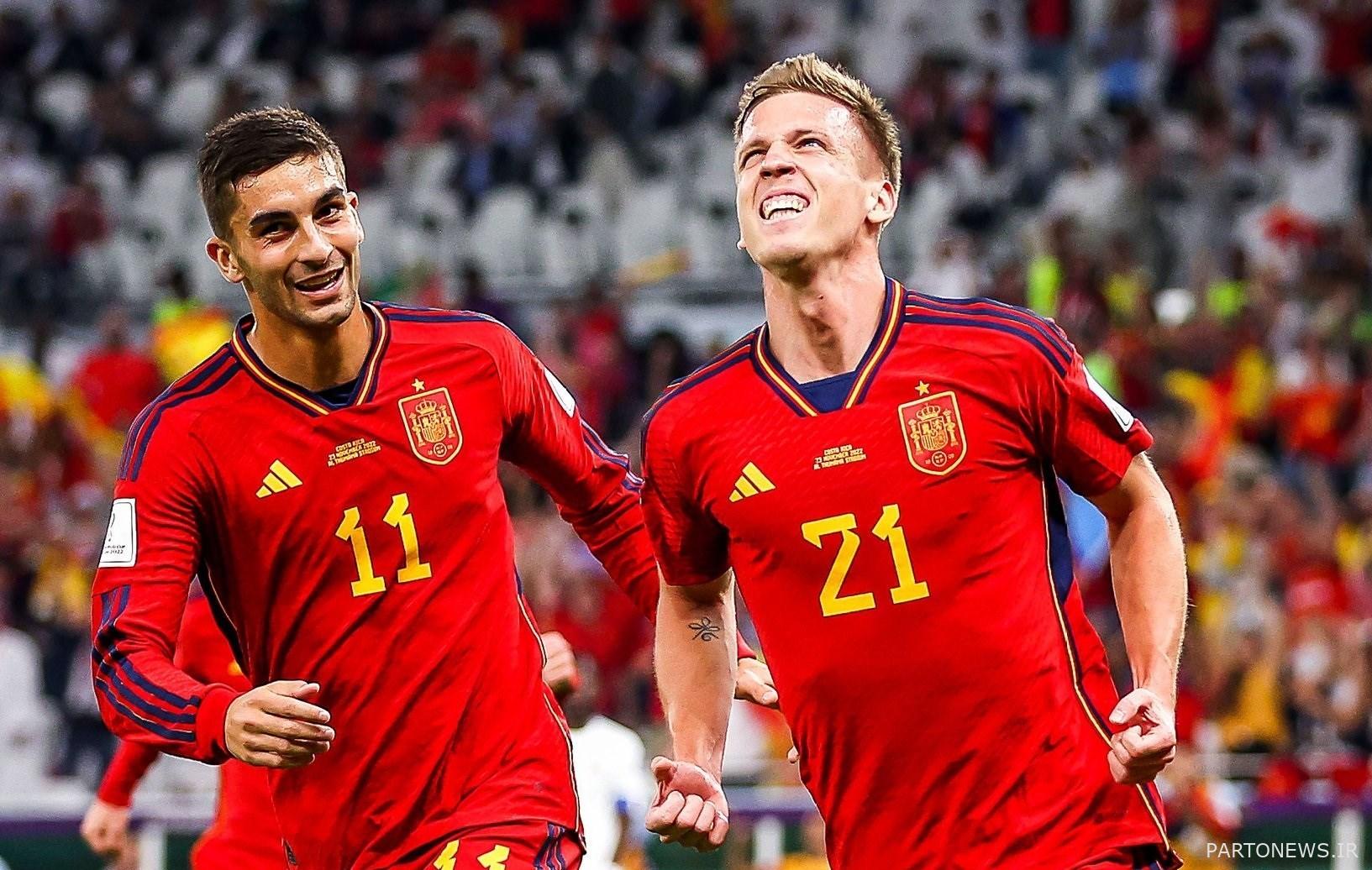 كأس العالم لكرة القدم ، كأس العالم قطر 2022 ، كأس العالم قطر ، كأس العالم 2022 ، منتخب إسبانيا لكرة القدم ، منتخب كوستاريكا لكرة القدم ،