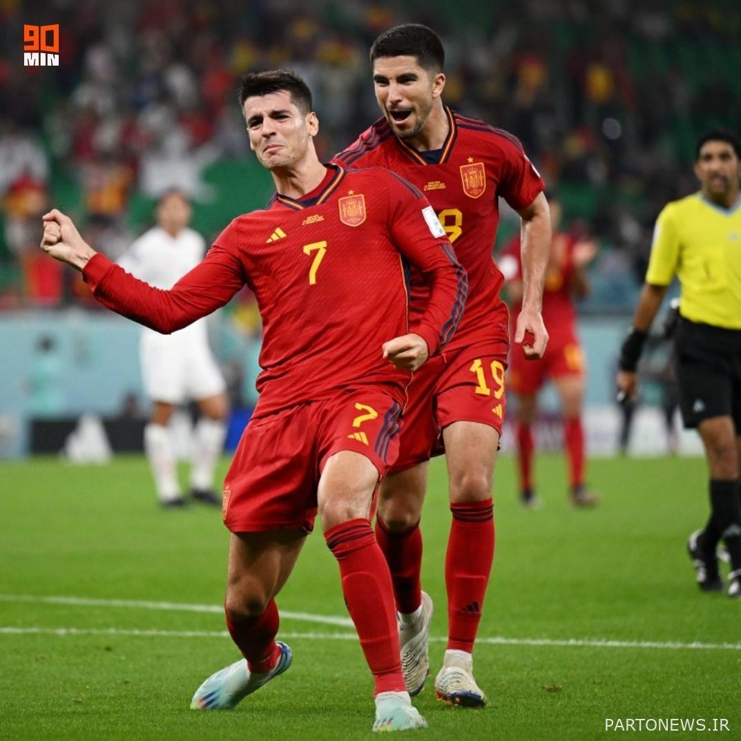 كأس العالم لكرة القدم ، كأس العالم قطر 2022 ، كأس العالم قطر ، كأس العالم 2022 ، منتخب إسبانيا لكرة القدم ، منتخب كوستاريكا لكرة القدم ،