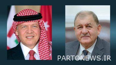 شاه اردن خواستار تداوم تحکیم روابط با عراق شد