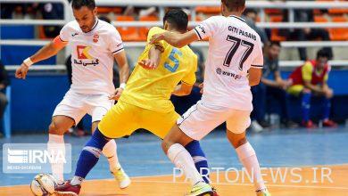 تیم فوتسال گیتی پسند اصفهان تیم رکن آذین را شکست داد